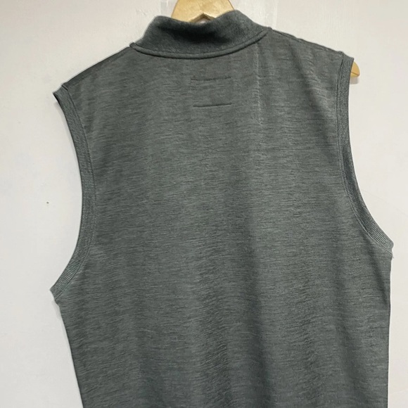 Campus O Oval Vest Mens XXL  Gray Vest OSU Ohio State Football Buckeyes Full Zip - Picture 5 of 10